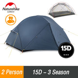 Naturehike Camping Tent 2 Person Ultralight Tent  Double Layer Waterproof Tent 3 Season