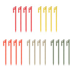 4pcs 30cm Tent Stakes  Ground Stakes Heavy Duty Canopy/Tent Pegs High Strength