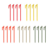 4pcs 30cm Tent Stakes  Ground Stakes Heavy Duty Canopy/Tent Pegs High Strength