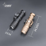 WADSN M300 A M600 C Flashlight Long Bright Tail Fit 20mm Rail Airsoft Hunting Lamp