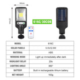 Solar Sensor Wall Light LED Waterproof Garden Street Lamp