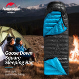 Naturehike Sleeping Bag CW400 Lightweight Goose Down Winter Sleeping Bag Ultralight