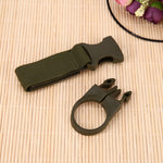 Outdoor military Nylon Webbing Buckle Hook Water Bottle Holder