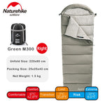 Naturehike Sleeping Bag M400 Spliced Cotton Ultralight Envelope Sleeping Bag Washable