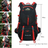 60L Sports Backpack Waterproof Rucksack Trekking Bag For Men