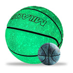 Reflective Basketball Street Basketball Game Glowing Basketball Durable Leather Basketball