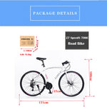 27 Speed Hybrid bike Disc Brake 700C