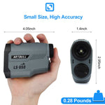 Portable Golf Laser Rangefinder 650M telescope 5 Modes Of Measurement Laser Distance Meter for Golf Sport, Hunting, Survey