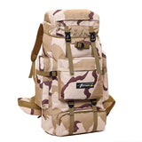 70L Large Capacity Backpack Nylon Waterproof Molle Army Bag Rucksack