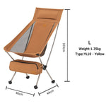 Naturehike YL10 Folding Moon Chair Compact Leisure Backrest