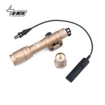 WADSN M300 A M600 C Flashlight Long Bright Tail Fit 20mm Rail Airsoft Hunting Lamp