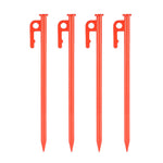 4pcs 30cm Tent Stakes  Ground Stakes Heavy Duty Canopy/Tent Pegs High Strength