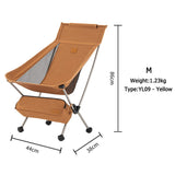 Naturehike YL10 Folding Moon Chair Compact Leisure Backrest