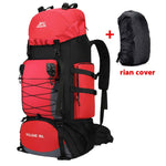 90L 80L Travel Bag Backpack Army Climbing Bags Mountaineering Large Capacity Sport Bag