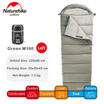 Naturehike Sleeping Bag M400 Spliced Cotton Ultralight Envelope Sleeping Bag Washable