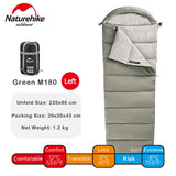 Naturehike Sleeping Bag M400 Spliced Cotton Ultralight Envelope Sleeping Bag Washable