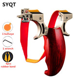 Stainless Steel Slingshot With Fiber Optic Targeting High-Quality Slingshot