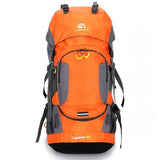 Mountaineering Travel Bag 60L Night Reflective Design Nylon Waterproof Wear-Resistant