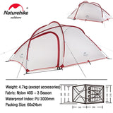 Naturehike  3/4 Person Camping Tent Ultralight Waterproof Tent