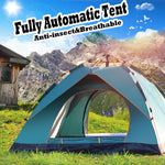 3-4 Person Camping Tent  Waterproof Anti-UV