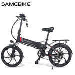 Folding Electric Bike 48V 10.4AH 350W E-Bike E Bike Shimano 7 Speed Disc Brake MTB