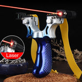 High-power Laser Aiming Slingshot Competition/Practice Using High Precision