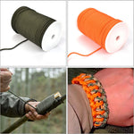 100m Parachute Cord 4mm 9 Strand Survival Paracord