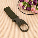 Outdoor military Nylon Webbing Buckle Hook Water Bottle Holder