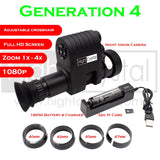 Megaorei 4A Integrated Night Vision Scope Built-in 850nm Infrared Flashlight